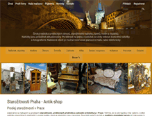 Tablet Screenshot of antik-shop.cz